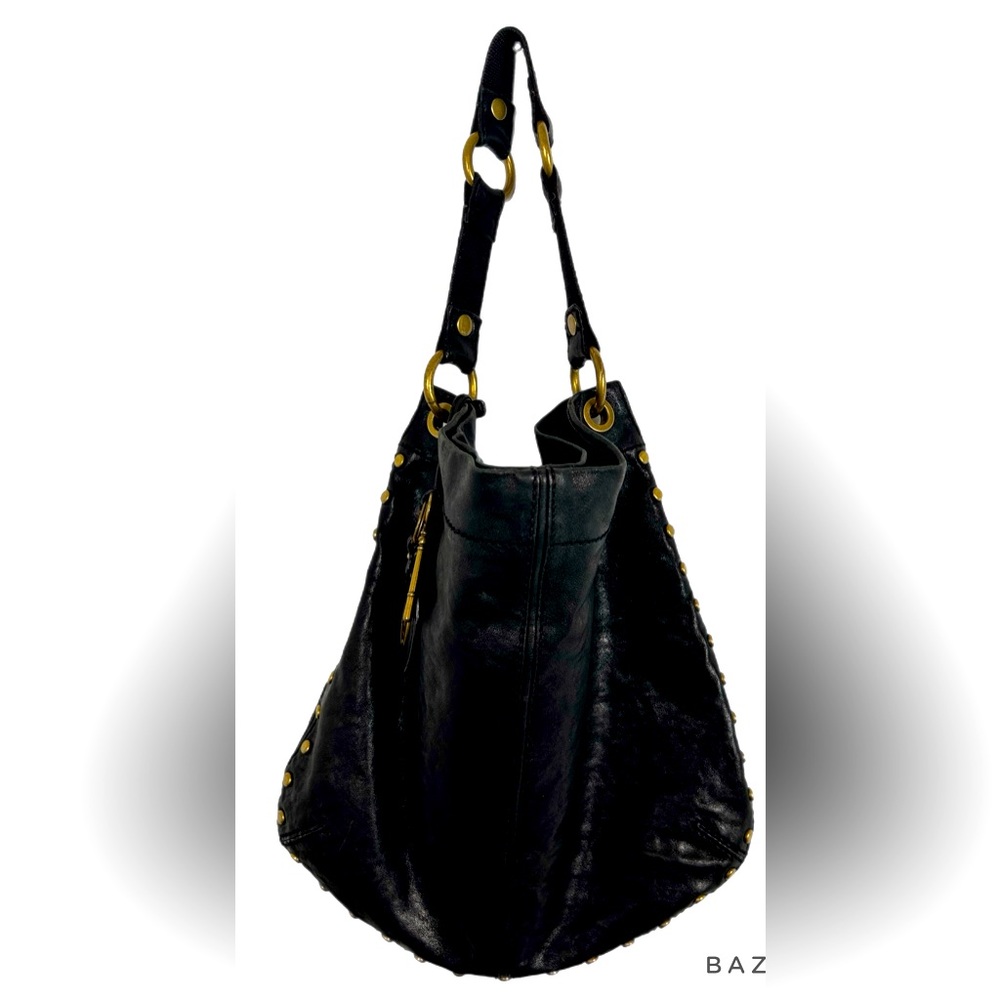 Fossil shoulder bag, leather with vintage brass hardware. Gorgeous!!